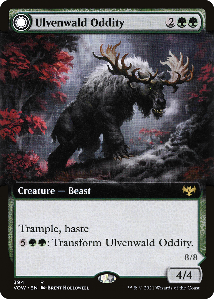 Ulvenwald Oddity (Extended Art) (394) - Innistrad: Crimson Vow