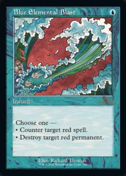 Blue Elemental Blast (Retro) (346) - 30th Anniversary Edition