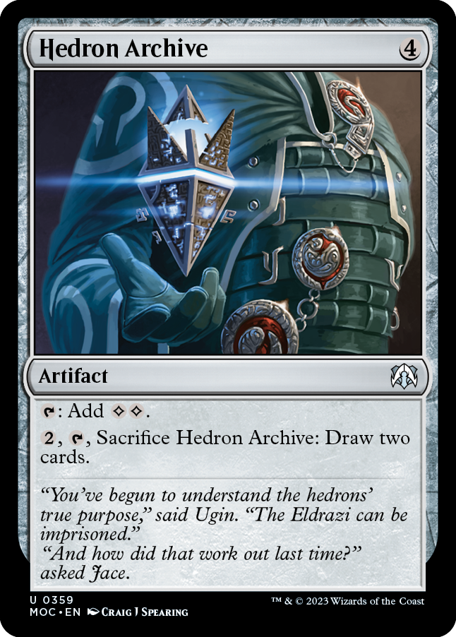 Hedron Archive [March of the Machine Commander] | Silver Goblin