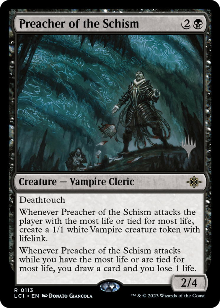 Preacher of the Schism (113) Foil - The Lost Caverns of Ixalan Promos