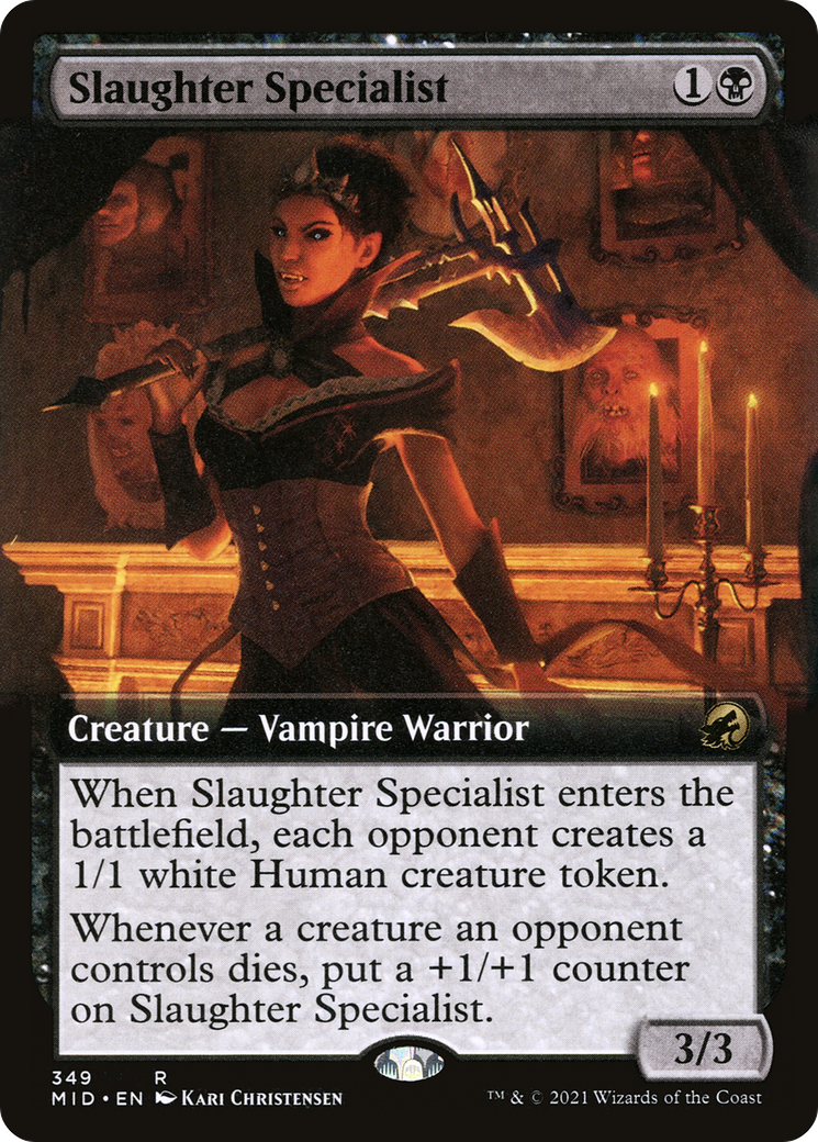 Slaughter Specialist (Extended Art) (349) - Innistrad: Midnight Hunt
