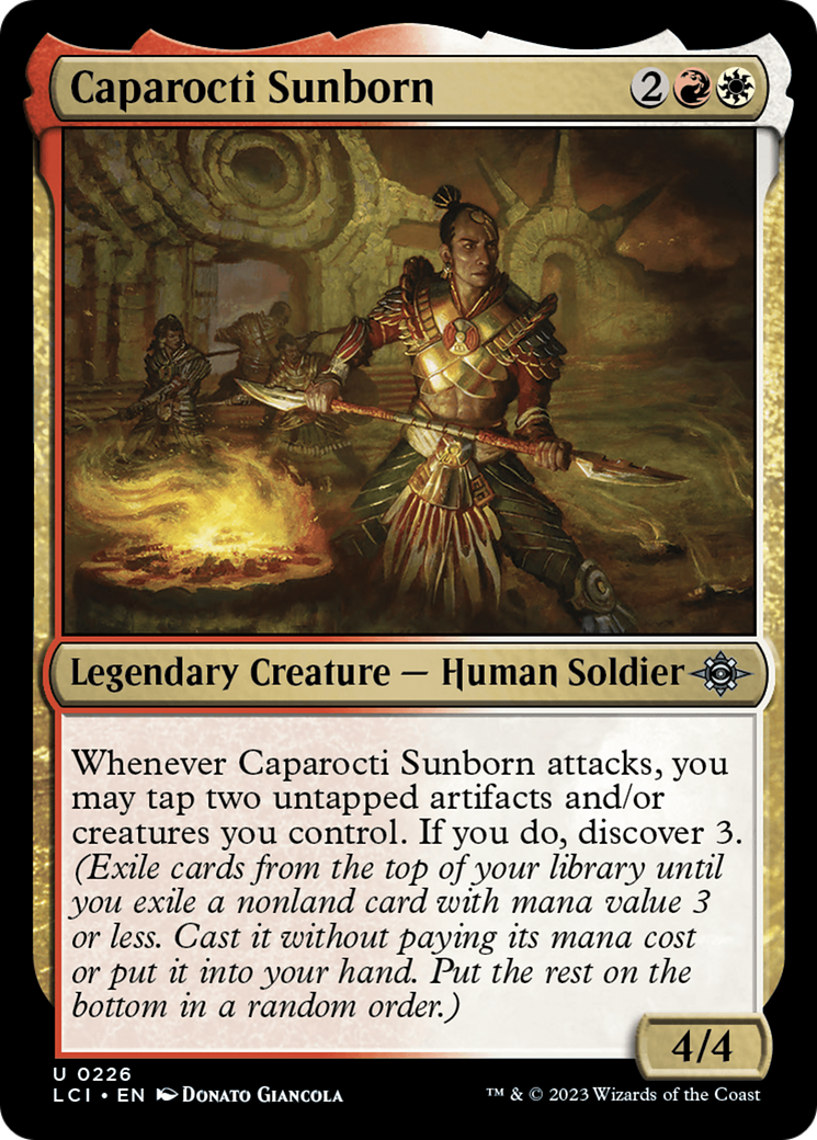 Caparocti Sunborn [The Lost Caverns of Ixalan] Foil