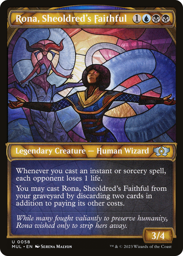 Rona, Sheoldred's Faithful (058) Foil - Multiverse Legends