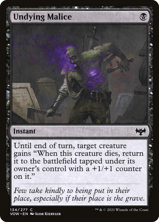 Undying Malice (134) Foil - Innistrad: Crimson Vow