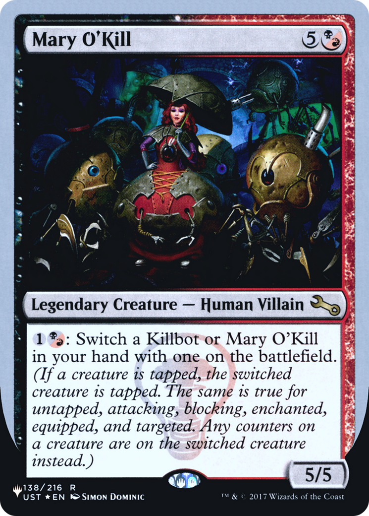 Mary O'Kill (050) Foil - The List (Unfinity Foil Edition)