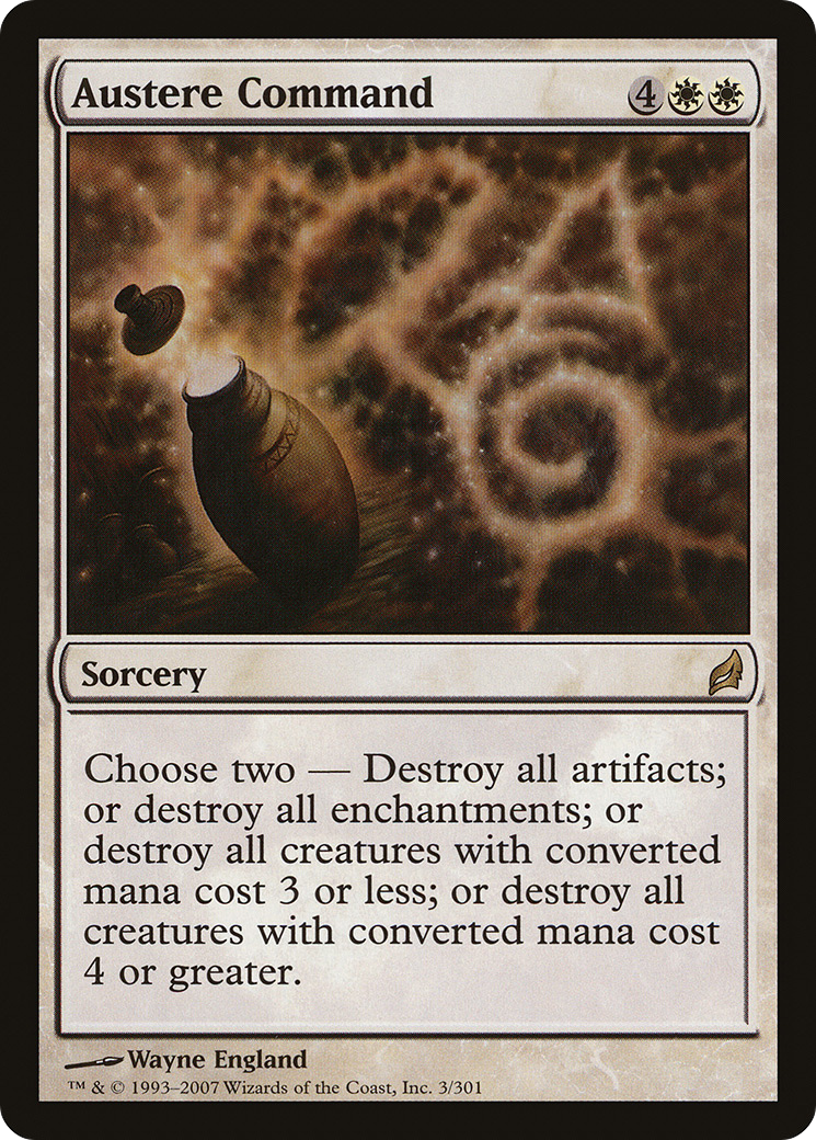 Austere Command (003) Foil - Lorwyn