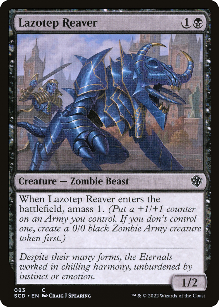 Lazotep Reaver (083) - Starter Commander Decks