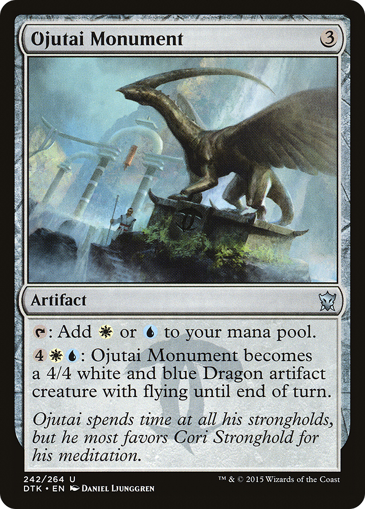Ojutai Monument (242) - Dragons of Tarkir