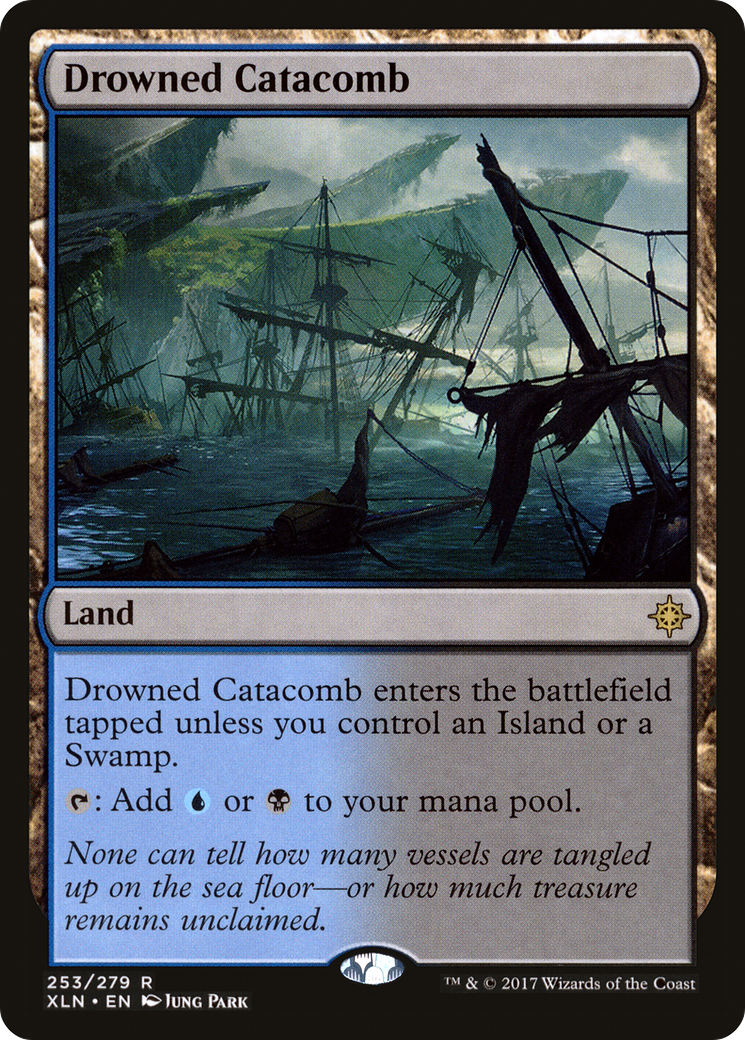 Drowned Catacomb (253) Foil - Ixalan