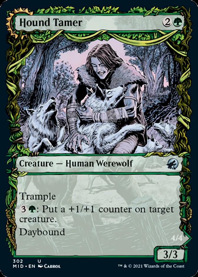 Hound Tamer (Showcase) (302) Foil - Innistrad: Midnight Hunt