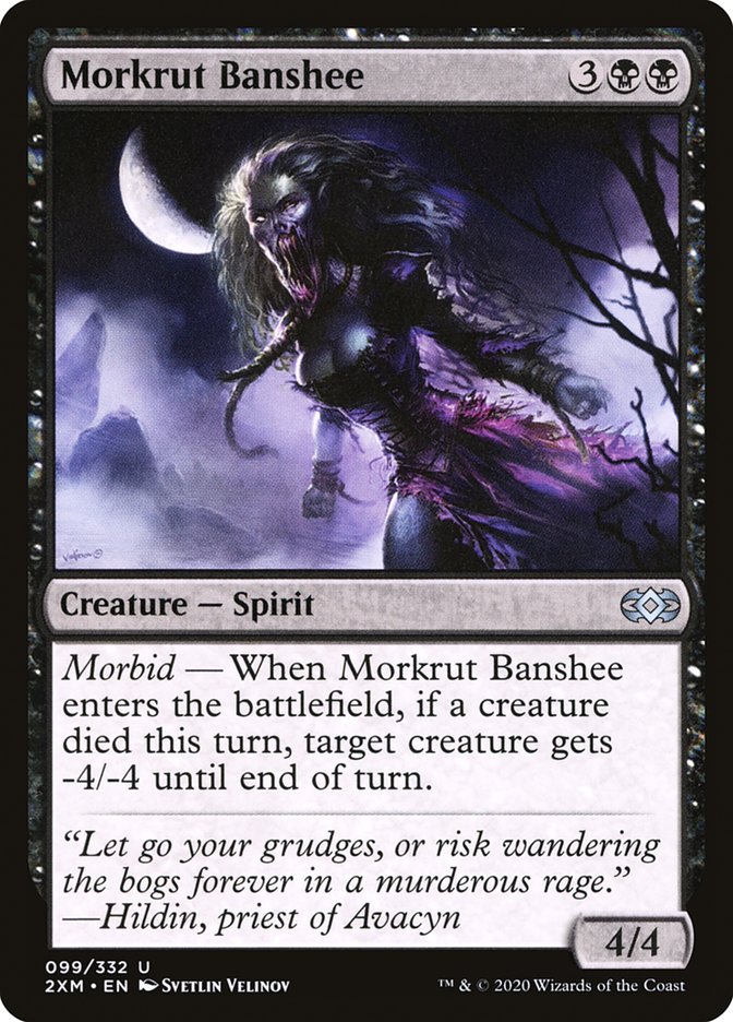 Morkrut Banshee [Double Masters] | Silver Goblin