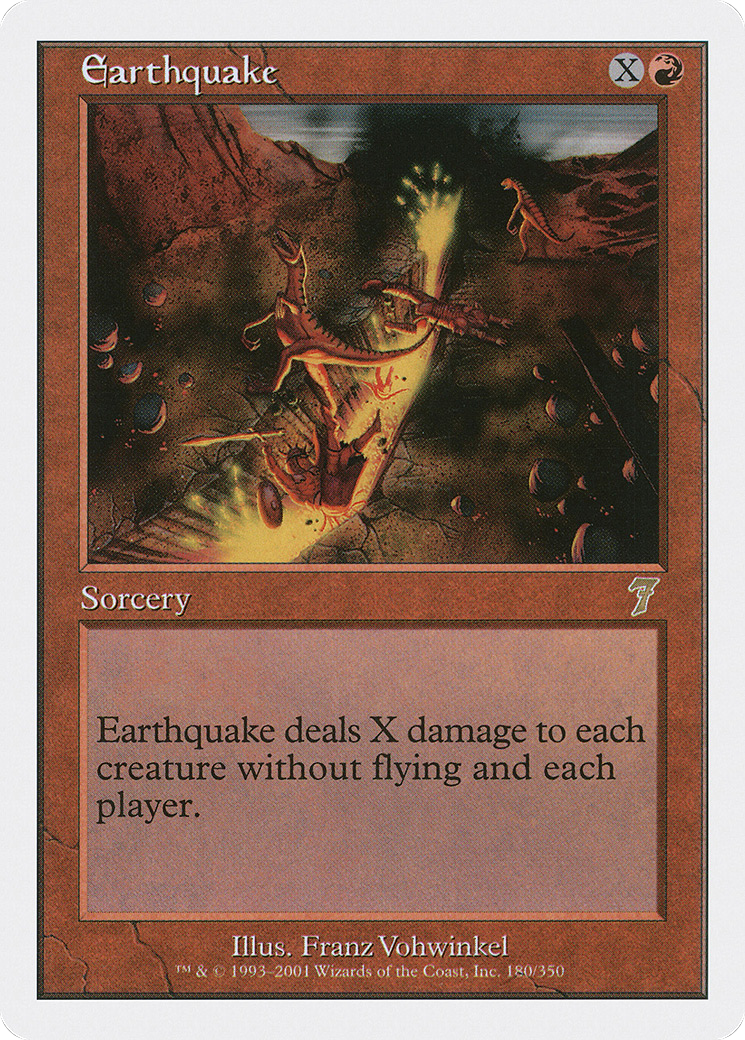 Earthquake (180) - Seventh Edition