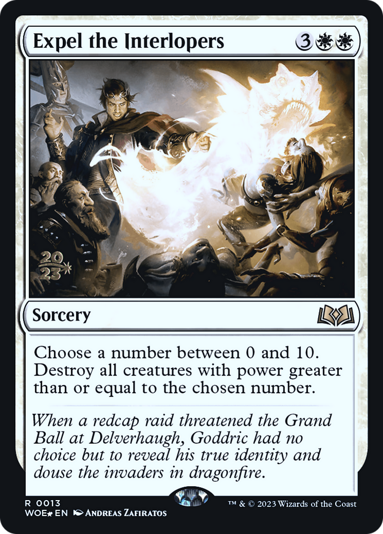 Expel the Interlopers (013) Foil - Wilds of Eldraine Promos