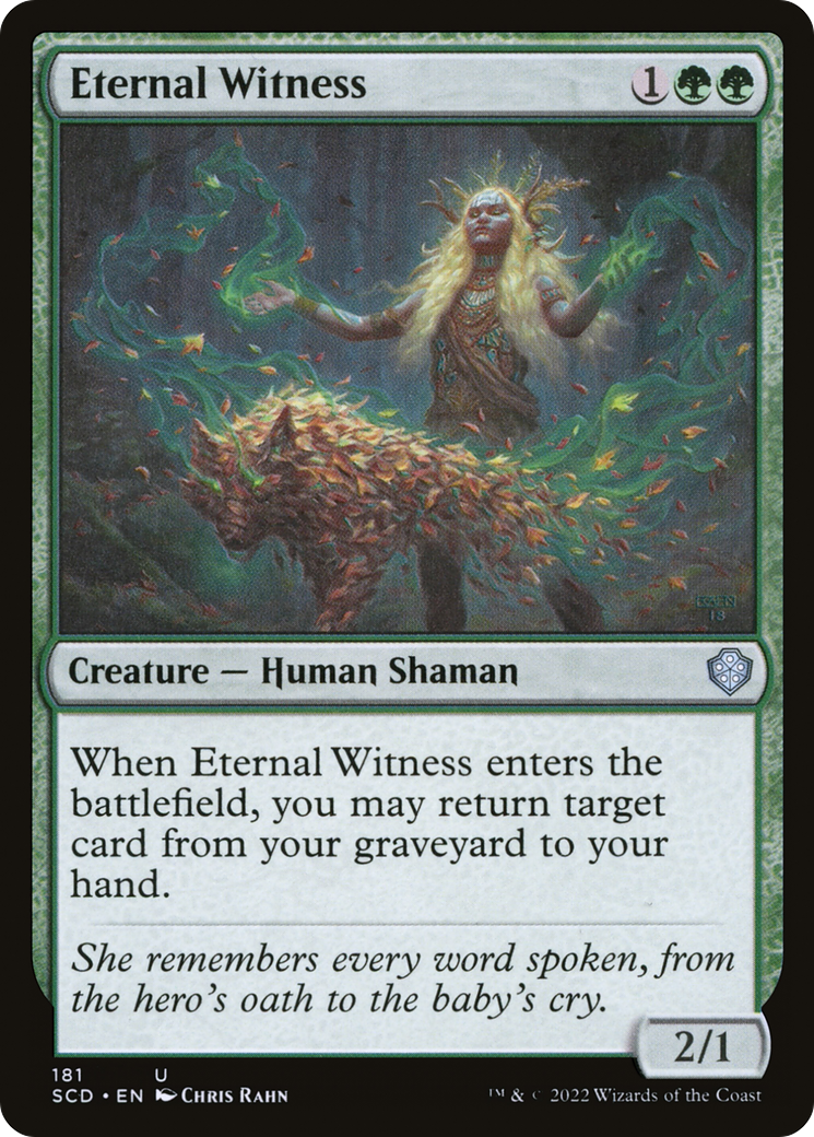Eternal Witness (181) - Starter Commander Decks