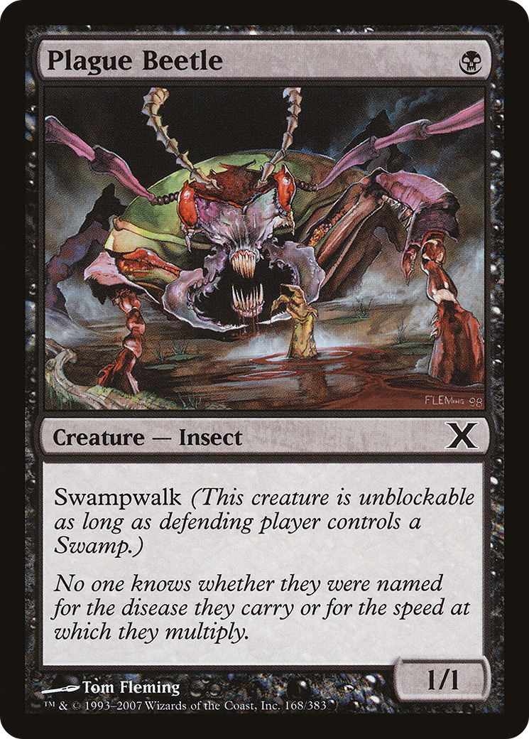 Plague Beetle (168) - Tenth Edition