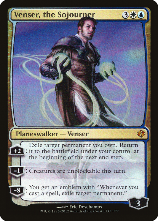 Venser, the Sojourner [Duel Decks: Venser vs. Koth] Foil