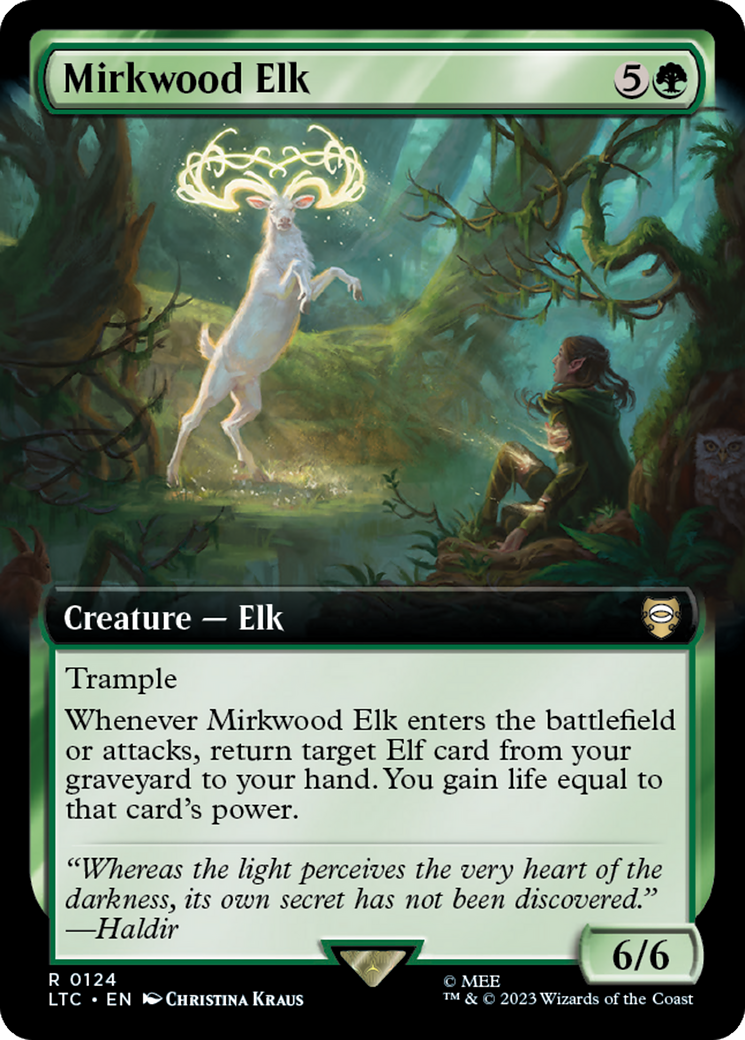 Mirkwood Elk (Extended Art) [The Lord of the Rings: Tales of Middle-Earth Commander] | Silver Goblin