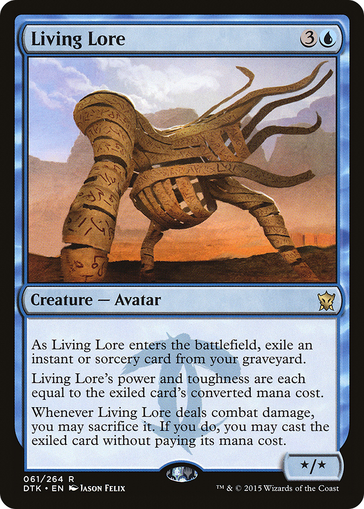 Living Lore (061) Foil - Dragons of Tarkir