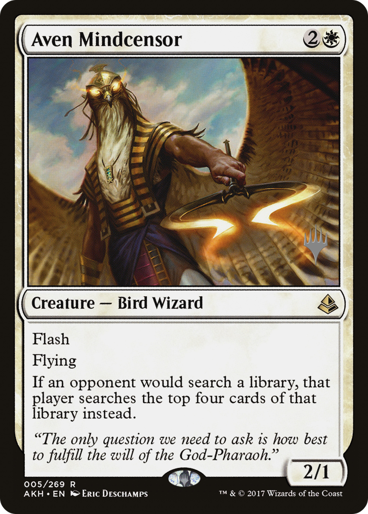 Aven Mindcensor (05p) - Amonkhet Promos