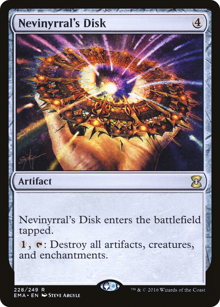 Nevinyrral's Disk (228) - Eternal Masters