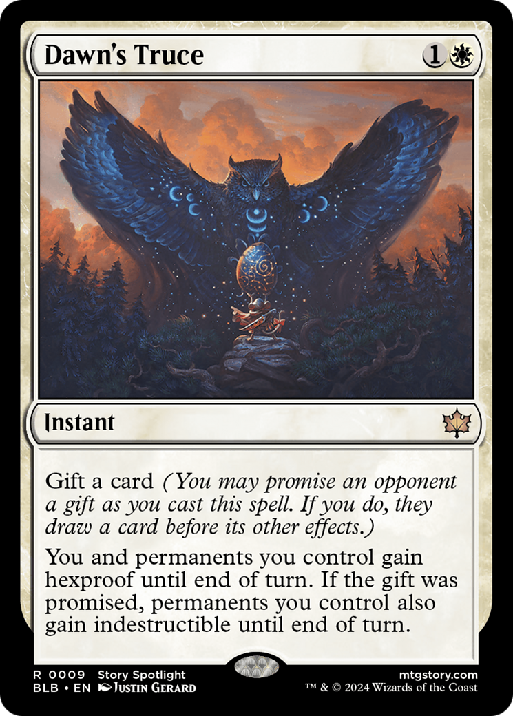 Dawn's Truce [Bloomburrow] Foil