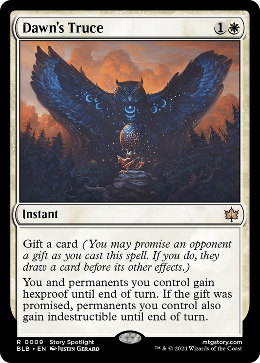 Dawn's Truce [Bloomburrow] Foil