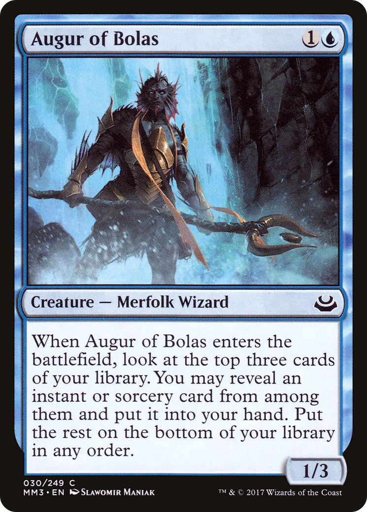 Augur of Bolas (030) Foil - Modern Masters 2017