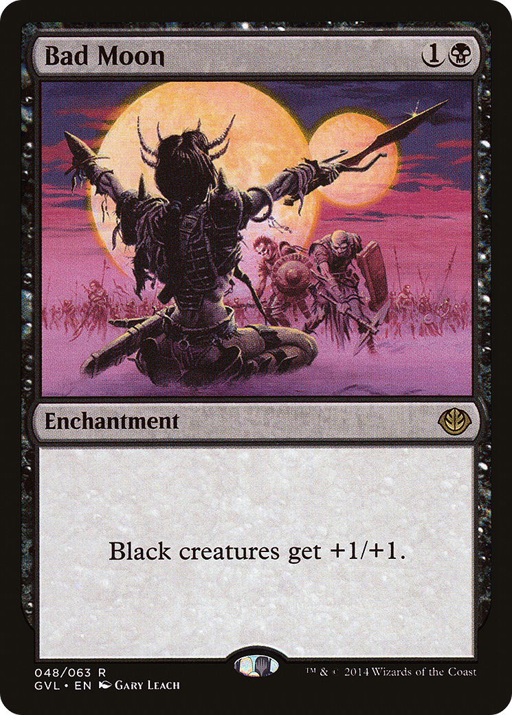 Bad Moon (048) - Duel Decks Anthology: Garruk vs. Liliana