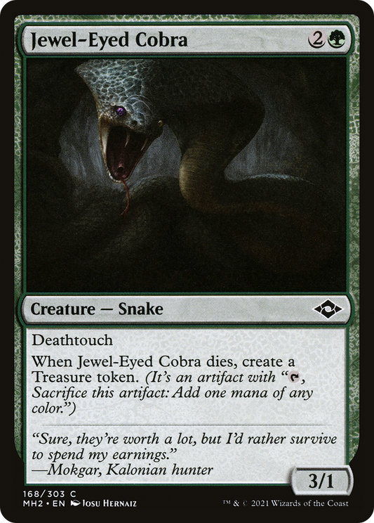 Jewel-Eyed Cobra (168) - Modern Horizons 2