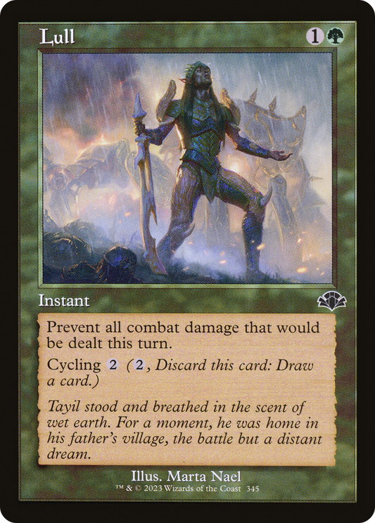 Lull (Retro) [Dominaria Remastered] Foil