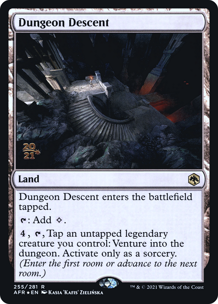Dungeon Descent (255) Foil - Adventures in the Forgotten Realms Promos