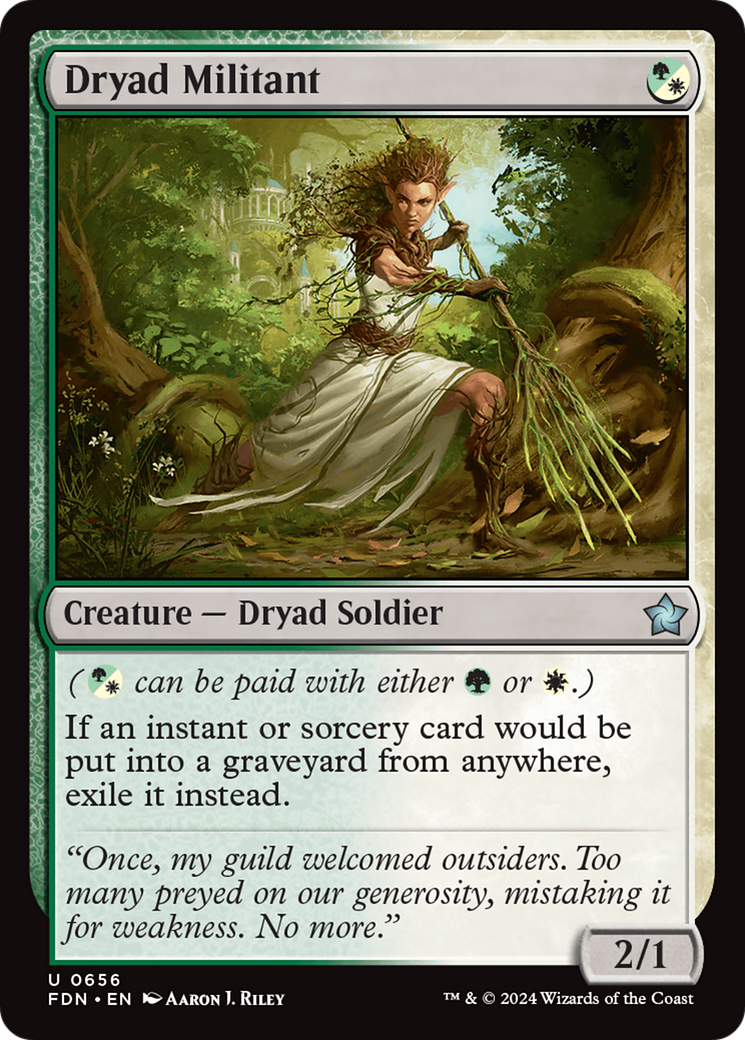 Dryad Militant (656) - Foundations