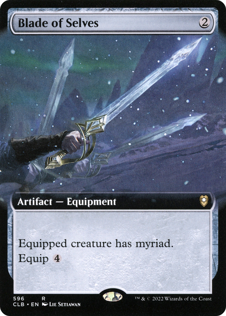 Blade of Selves (Extended Art) (596) - Commander Legends: Battle for Baldur's Gate