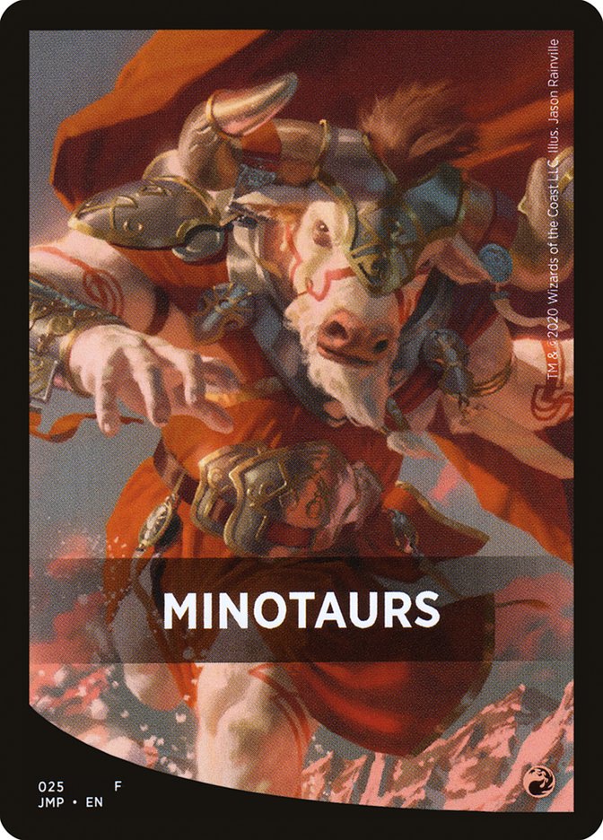 Minotaurs Theme Card [Jumpstart Front Cards] | Silver Goblin