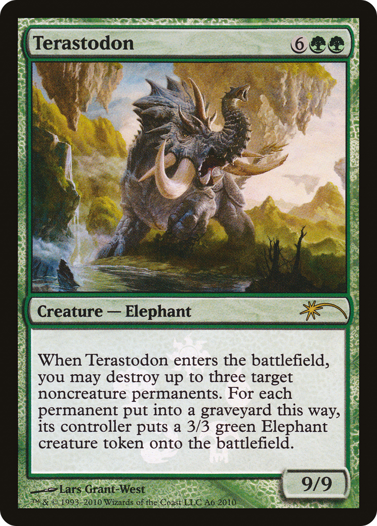 Terastodon (0A6) Foil - Worldwake Promos