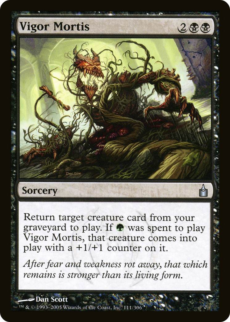 Vigor Mortis (111) Foil - Ravnica: City of Guilds