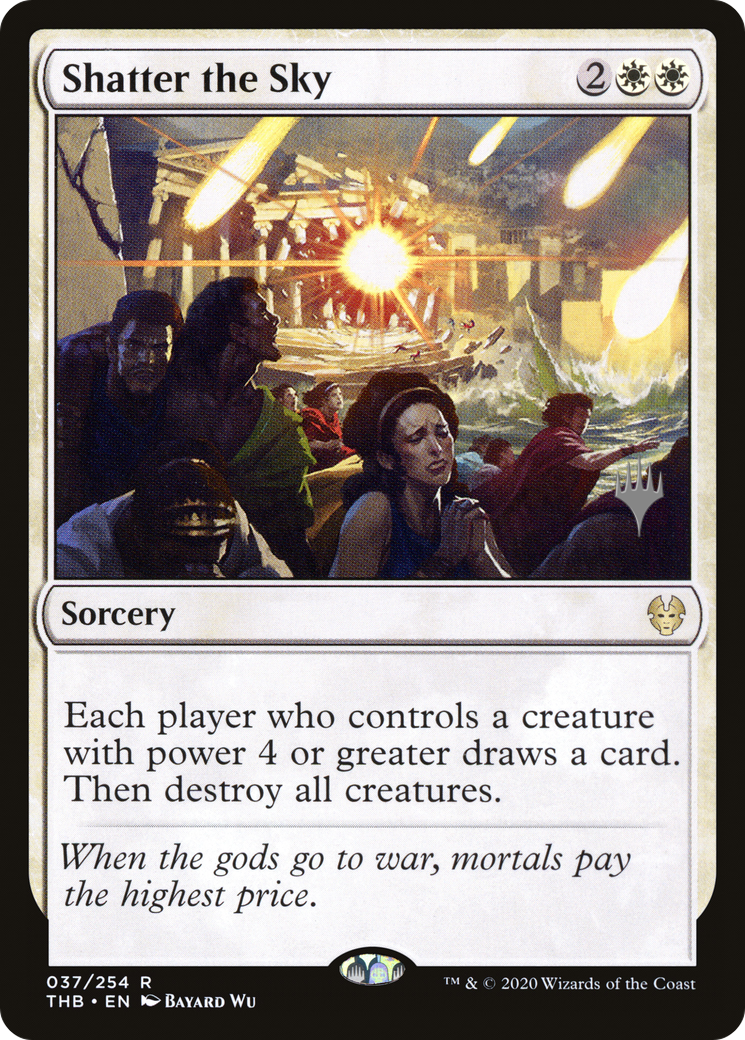 Shatter the Sky (37p) Foil - Theros Beyond Death Promos