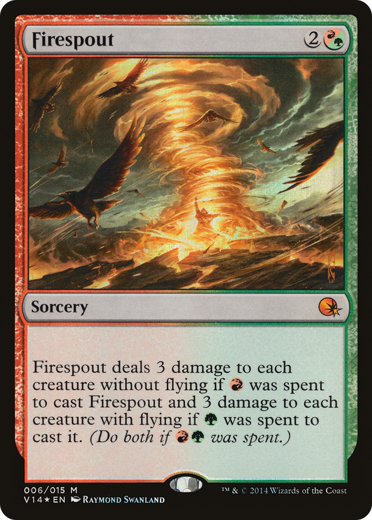 Firespout (006) Foil - From the Vault: Annihilation