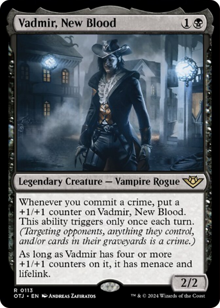 Vadmir, New Blood [Outlaws of Thunder Junction] | Silver Goblin