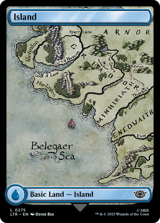 Island (275) [The Lord of the Rings: Tales of Middle-Earth] Foil