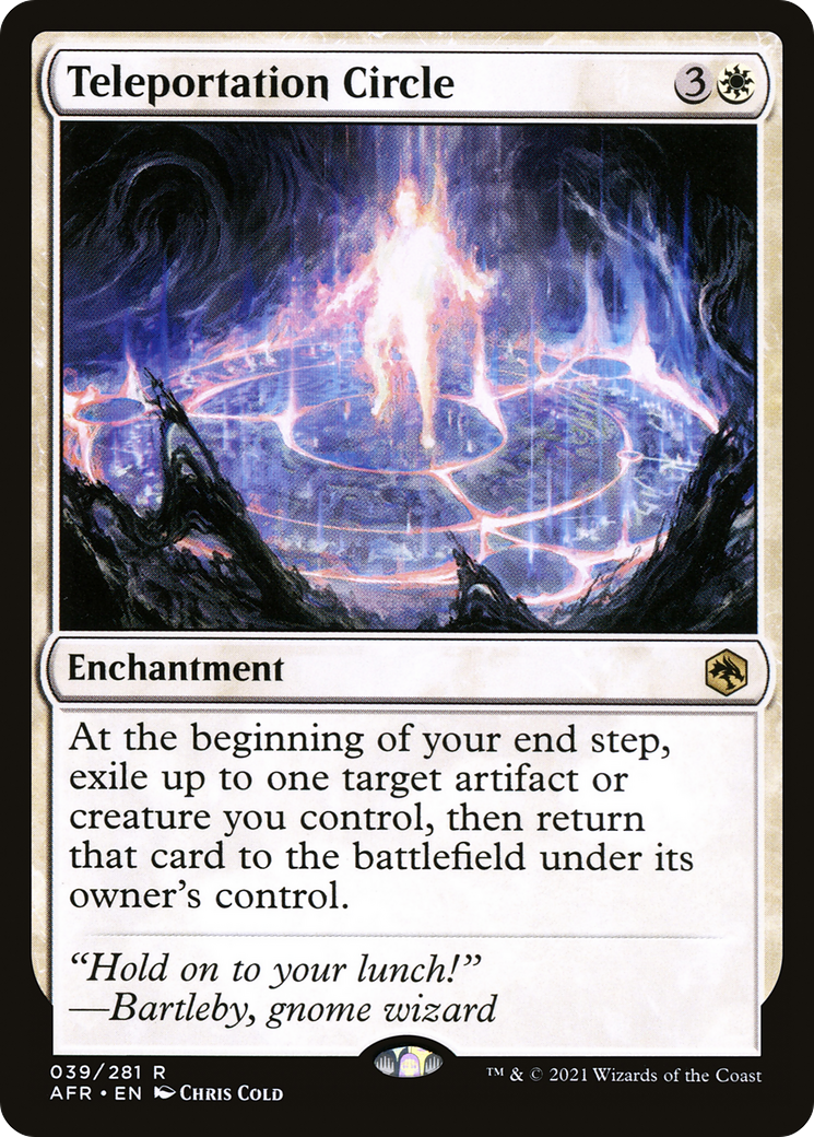 Teleportation Circle (039) Foil - Adventures in the Forgotten Realms