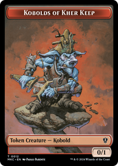 Gold // Kobolds of Kher Keep Double-Sided Token [Murders at Karlov Manor Commander Tokens] | Silver Goblin