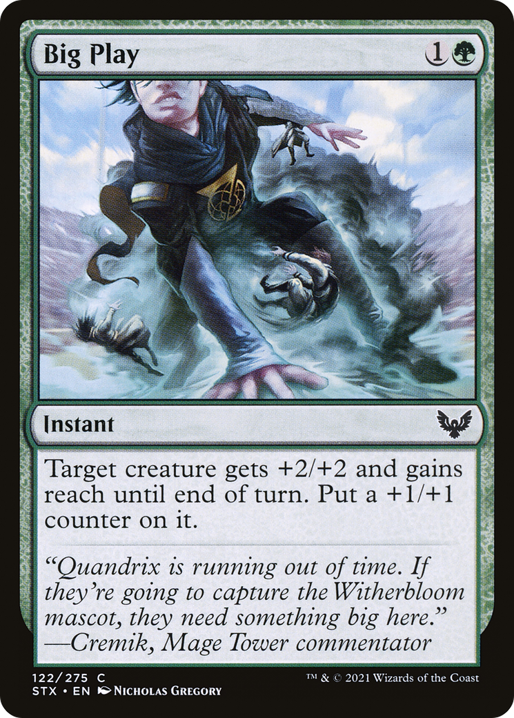 Big Play (122) Foil - Strixhaven: School of Mages
