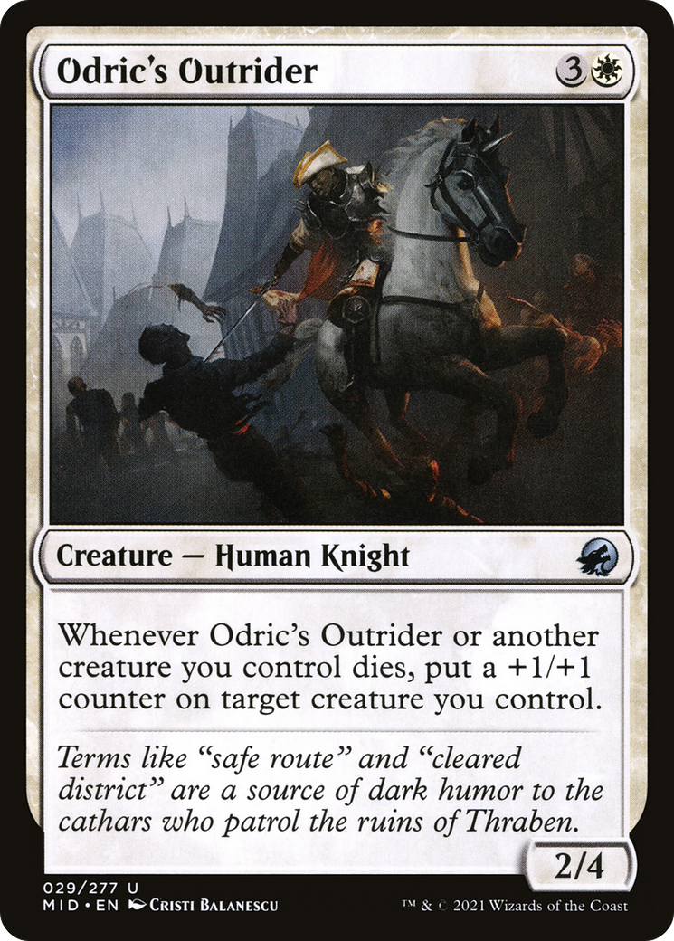 Odric's Outrider (029) - Innistrad: Midnight Hunt
