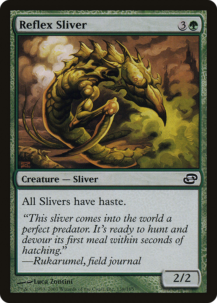 Reflex Sliver (138) Foil - Planar Chaos