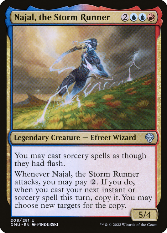 Najal, the Storm Runner [Dominaria United] Foil