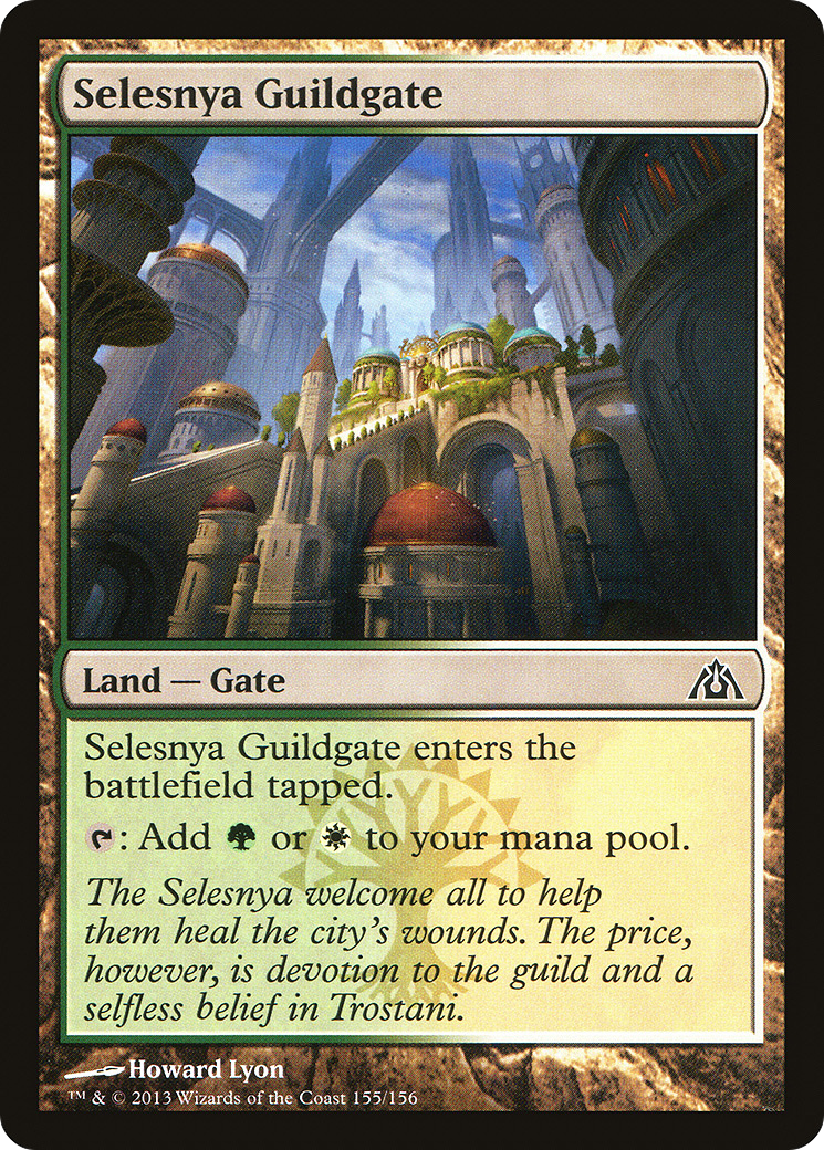 Selesnya Guildgate (155) - Dragon's Maze