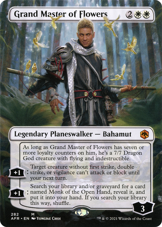Grand Master of Flowers (Borderless) [Dungeons & Dragons: Adventures in the Forgotten Realms]