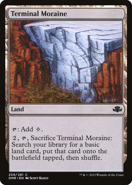 Terminal Moraine [Dominaria Remastered] Foil