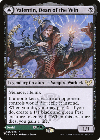 Valentin, Dean of the Vein // Lisette, Dean of the Root (STX-161) - The List